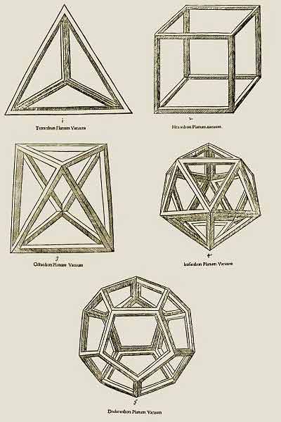 Les 5 corps platoniciens